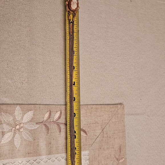 Antique Victorian Shell Cameo Bolo Style Necklace - Picture 5 of 6